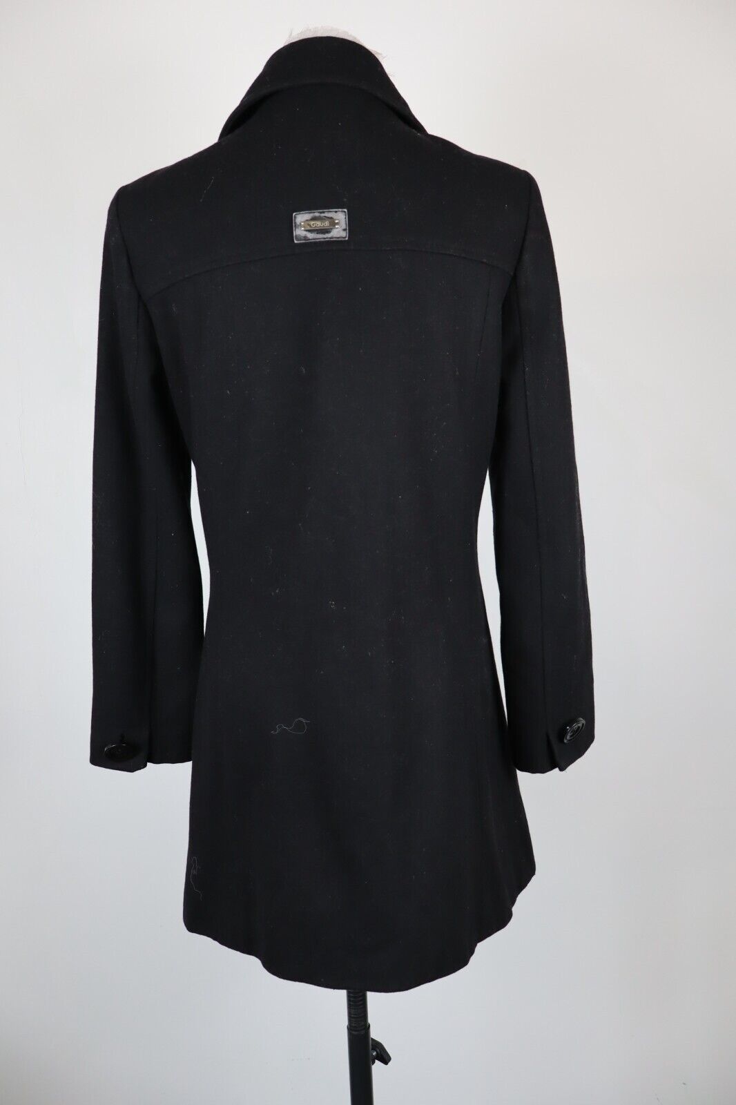 GAUDI CAPPOTTO LANA GIACCA DONNA TG 42 WOMAN WOOL COAT VINTAGE CASUAL