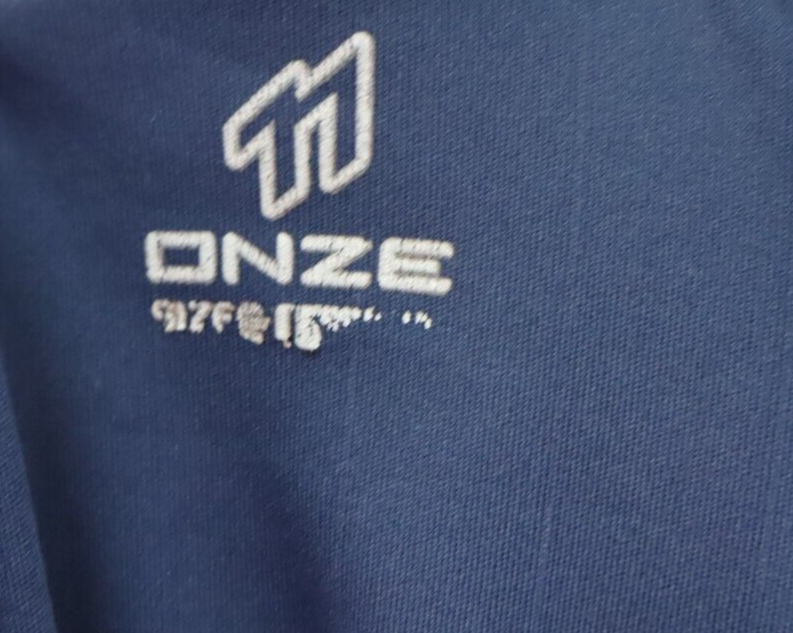 ONZE COSENZA MAGLIA T-SHIRT CALCIO UOMO Tg L SOCCER SHIRT JERSEY VINTAGE 10/11