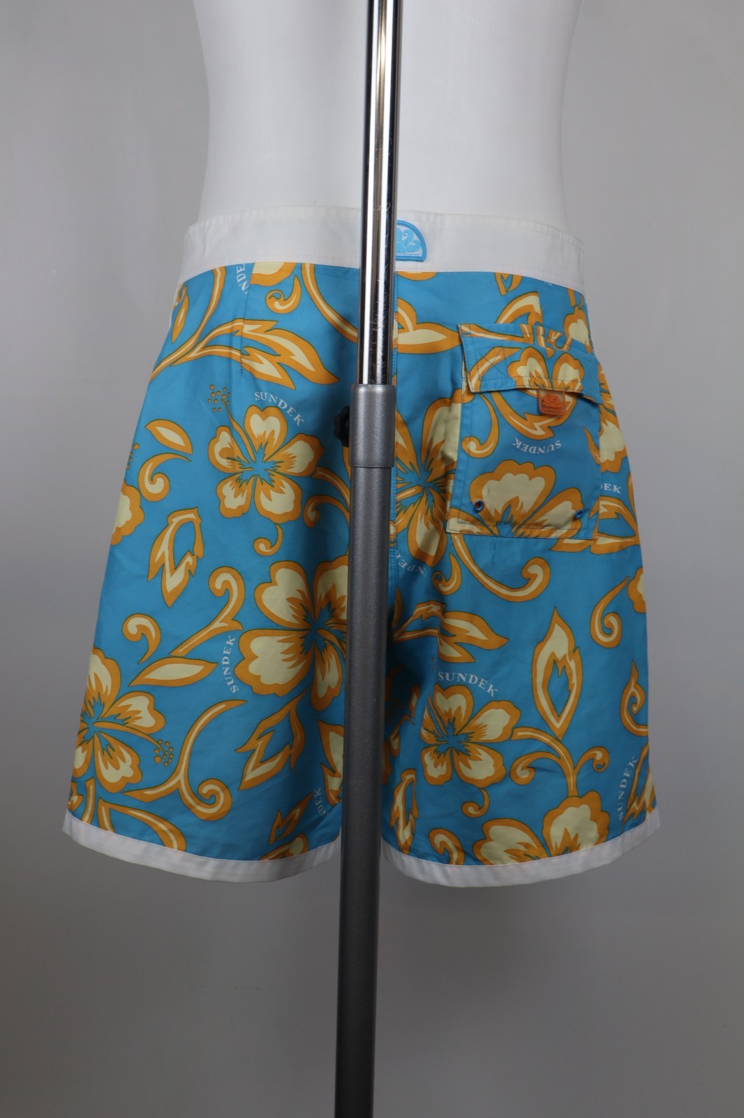 SUNDEK COSTUME PANTALONCINO MARE UOMO TG 33 MAN SWIMSUIT VINTAGE CASUAL SURF