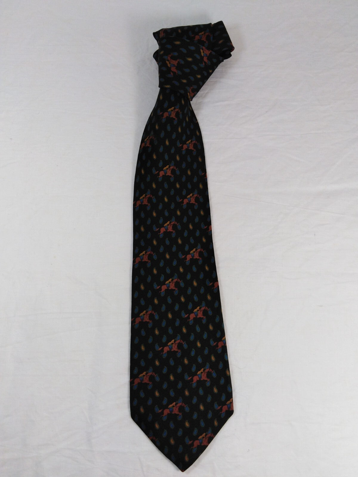HUGO BOSS NAPOLI  SILK TIE SETA CRAVATTA NECKTIE MADE IN ITALY