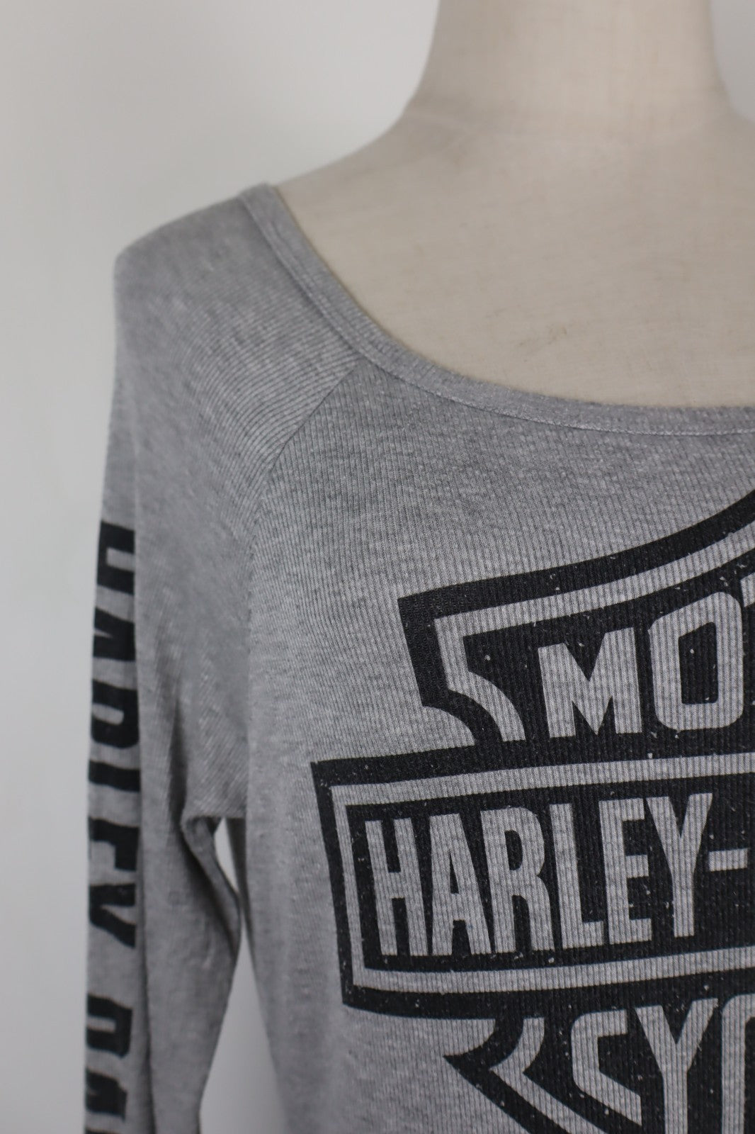HARLEY DAVIDSON MAGLIA DONNA TG. M WOMAN CASUAL VINTAGE COTTON T-SHIRT COTONE