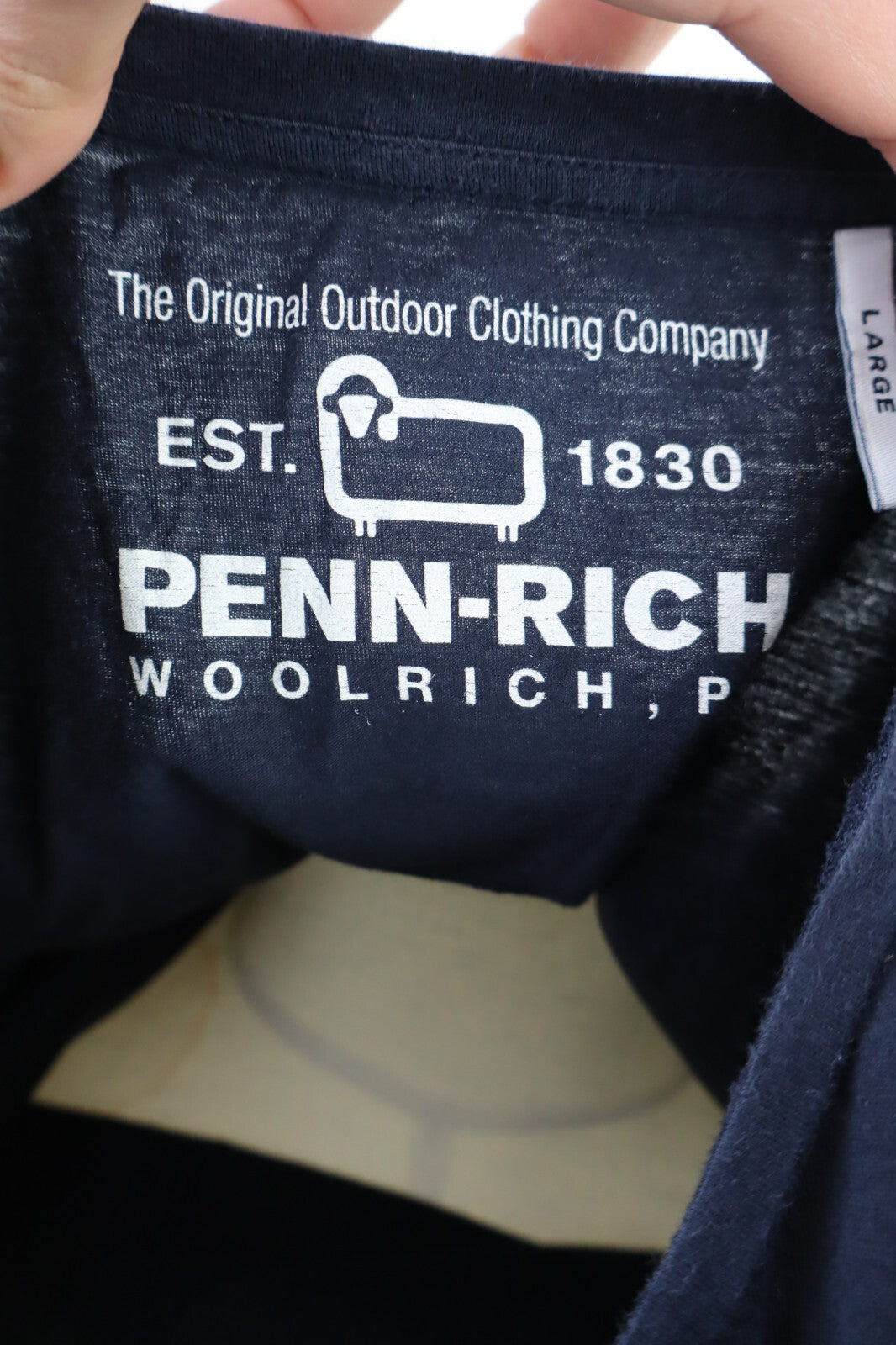 WOOLRICH PENN-RICH MAGLIA T-SHIRT UOMO TG. L MAN SHIRT CASUAL VINTAGE