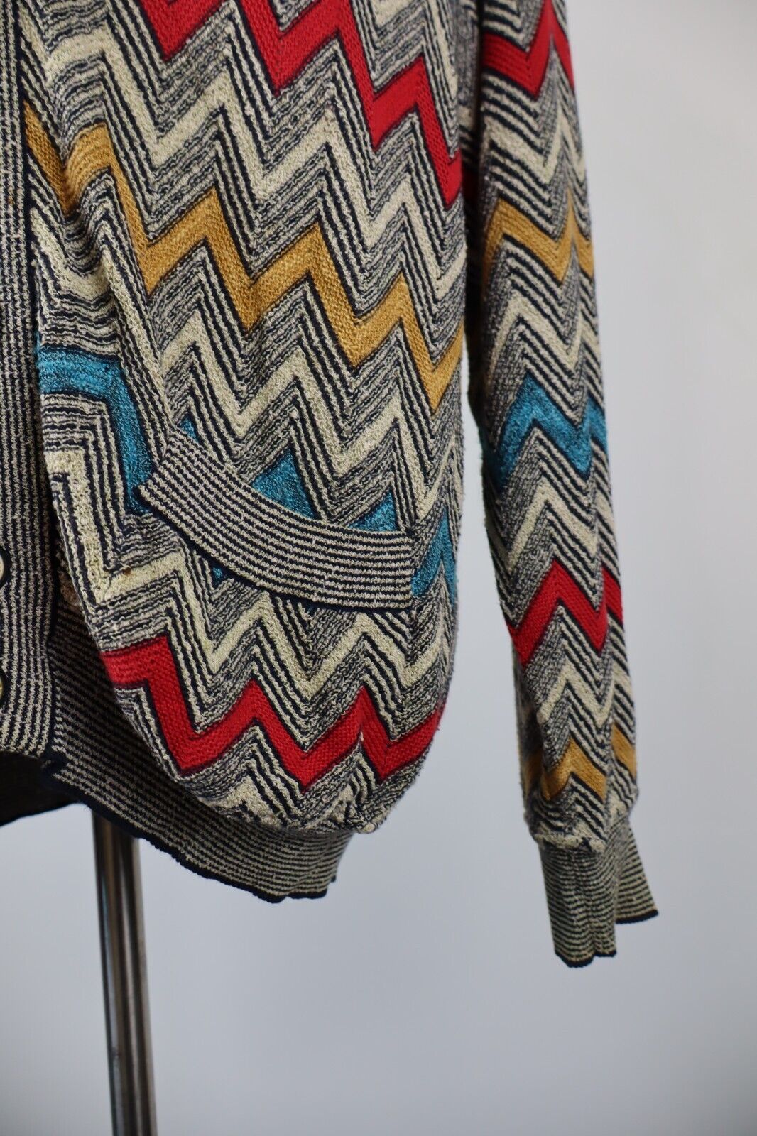 ST. GERMAIN CARDIGAN MAGLIONE COTONE UOMO XL MAN SWEATER CASUAL VINTAGE
