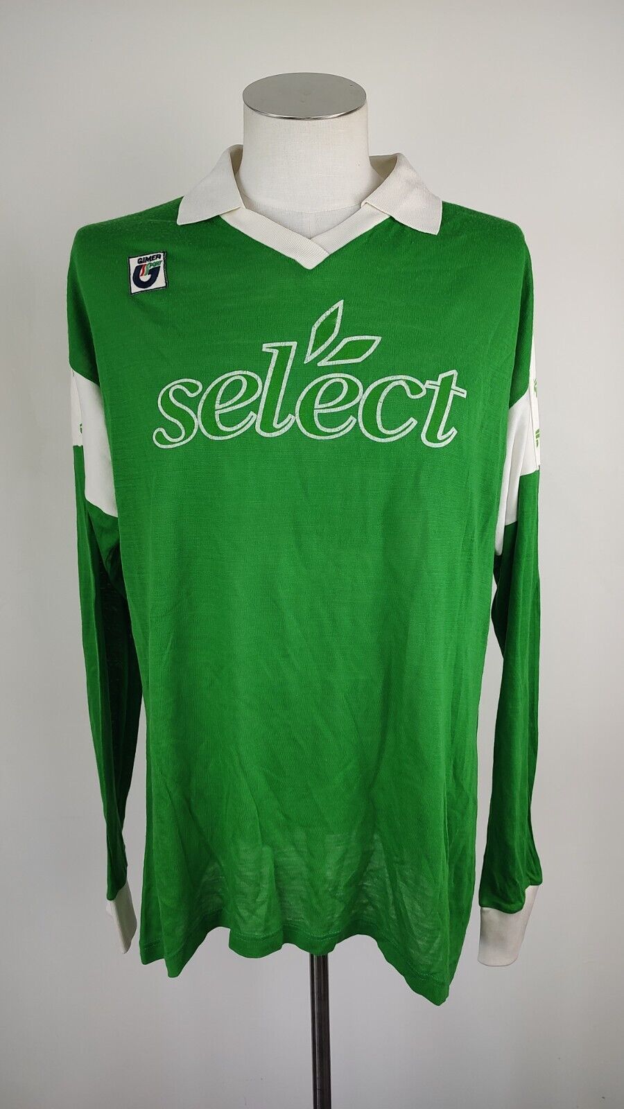 GIMER N. 15 MAGLIA CALCIO UOMO Tg XL SOCCER TRIKOT MAN JERSEY ACRILICO