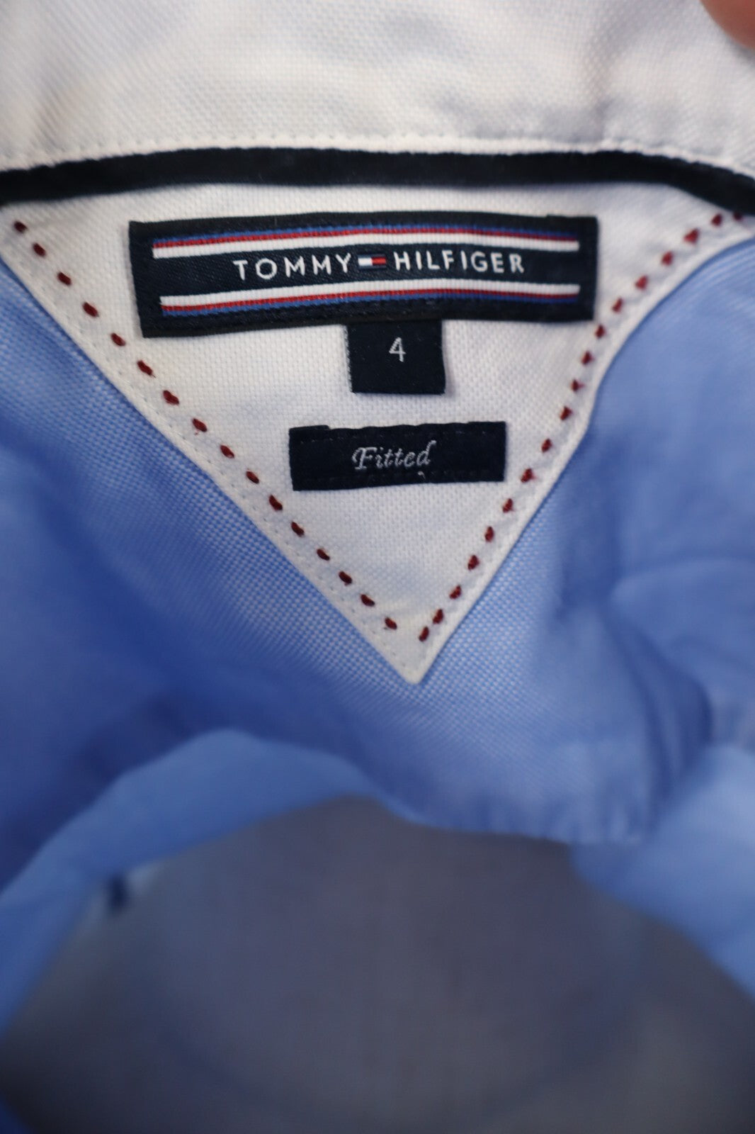 TOMMY HILFIGER CAMICIA DONNA TG. 4 WOMAN SHIRT CASUAL VINTAGE COTONE
