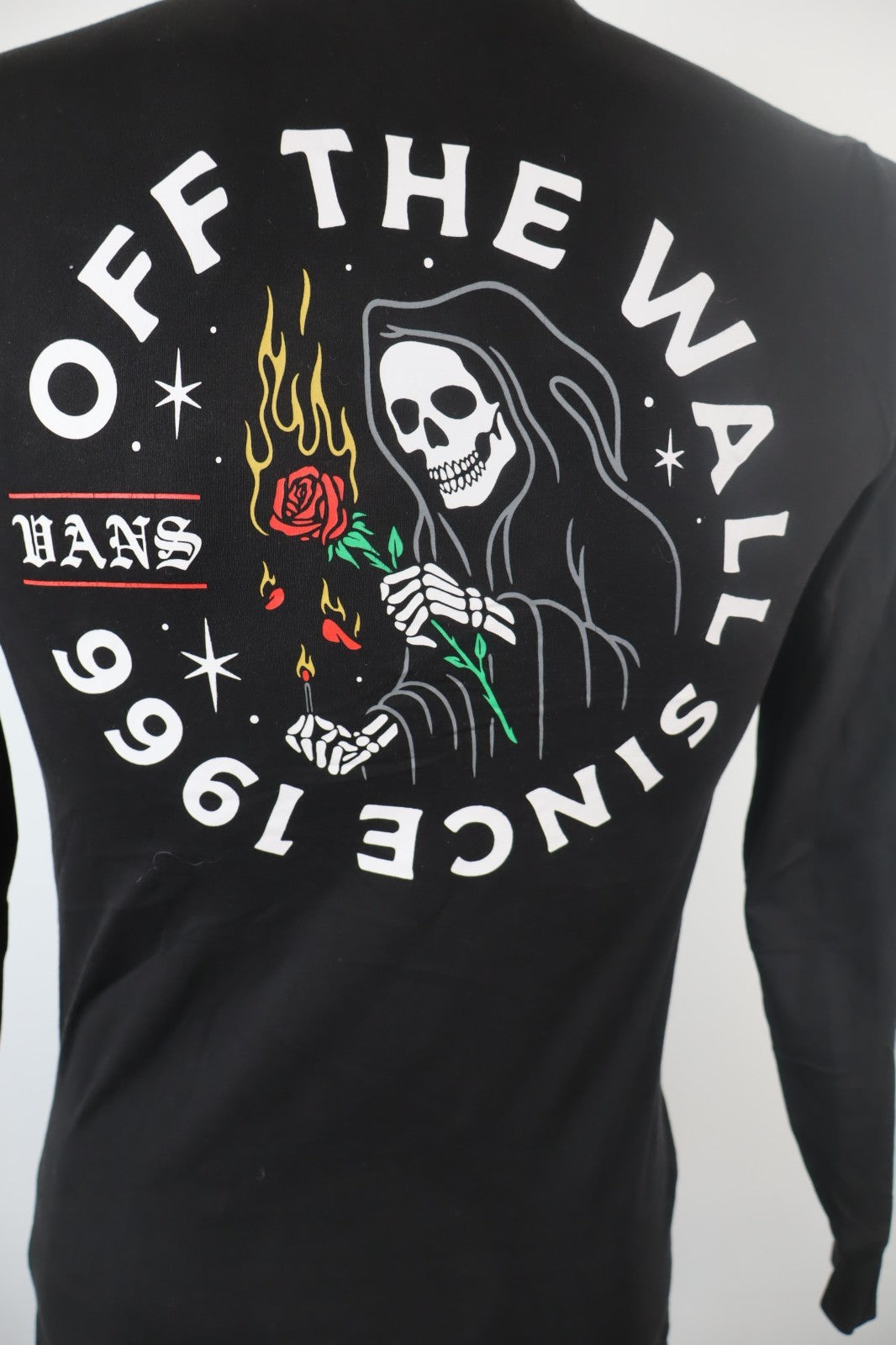 VANS MAGLIA UOMO COTONE TG. S MAN COTTON T-SHIRT CASUAL VINTAGE COTONE