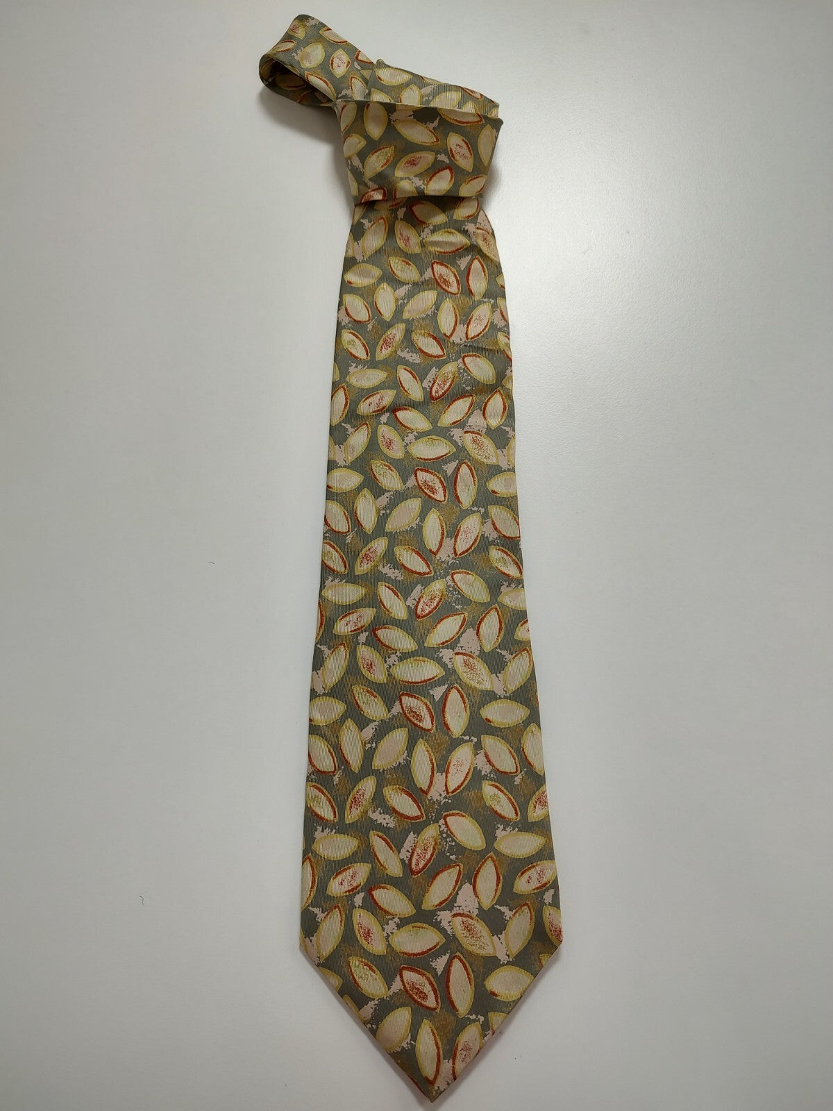 TRUSSARDI 100% SILK TIE SETA CRAVATTA NECKTIE MADE IN ITALY CLASSIC