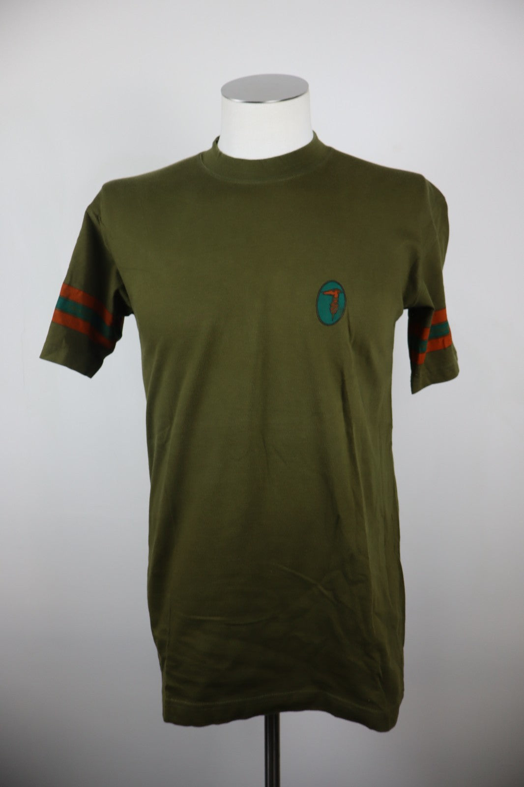 TRUSSARDI  ACTION MAGLIA UOMO COTONE TG M MAN COTTON T-SHIRT CASUAL VINTAGE LOGO