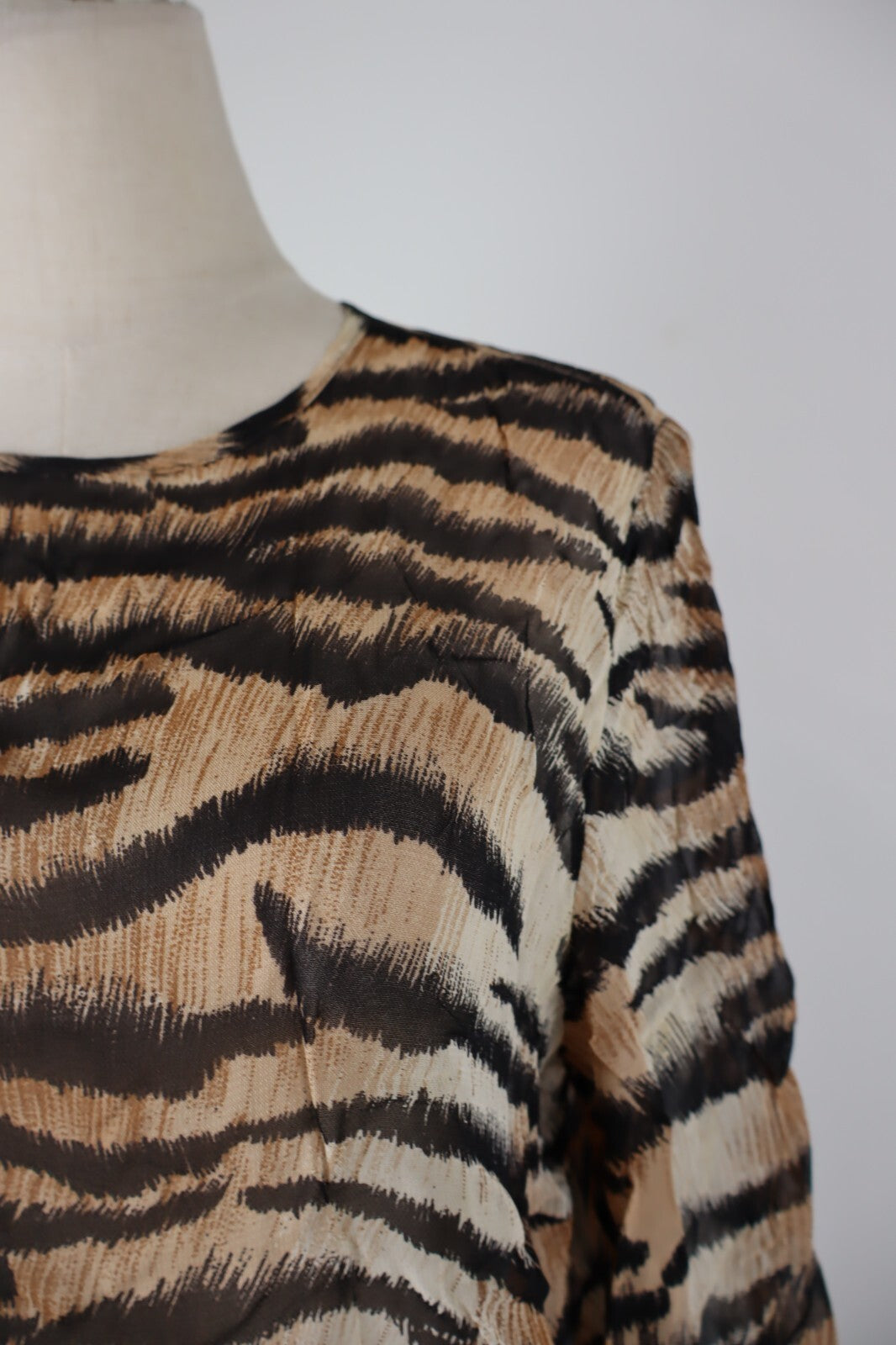 BLUMARINE MAGLIA DONNA TG. 42 WOMAN CASUAL VINTAGE T-SHIRT ITALY RAYON