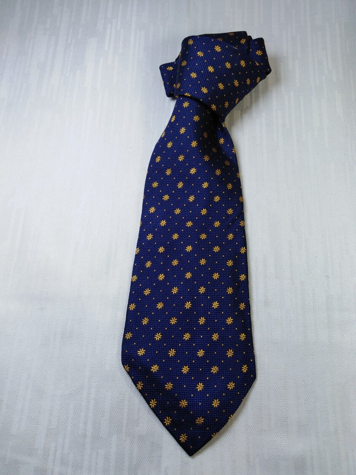 LES COPAINS 100% SILK TIE SETA CRAVATTA NECKTIE MADE IN ITALIA CLASSIC