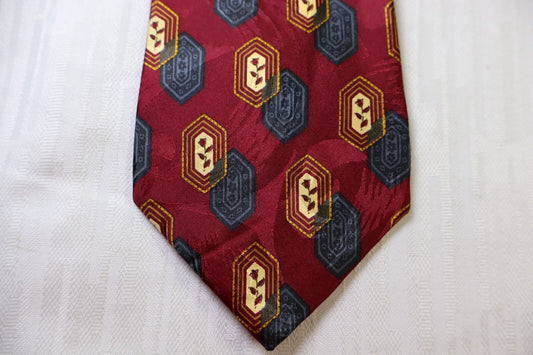 SERGIO TACCHINI 100% SILK TIE SETA CRAVATTA NECKTIE MADE IN ITALY CLASSIC