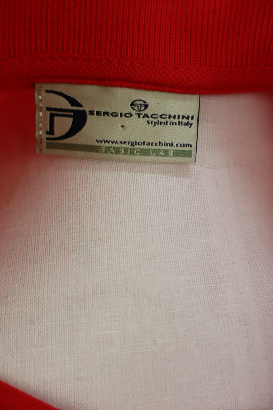 SERGIO TACCHINI MAGLIA POLO COTONE UOMO TG. 50 MAN T-SHIRT CASUAL VINTAGE COTONE
