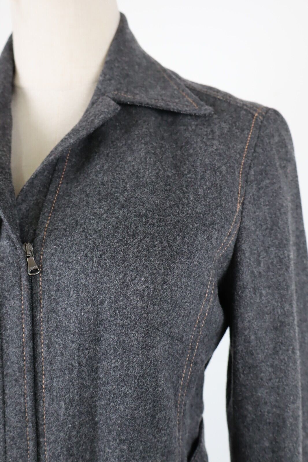 FERRE JEANS CAPPOTTO GIACCA DONNA 28 42 WOMAN WOOL COAT JACKET CASUAL VINTAGE