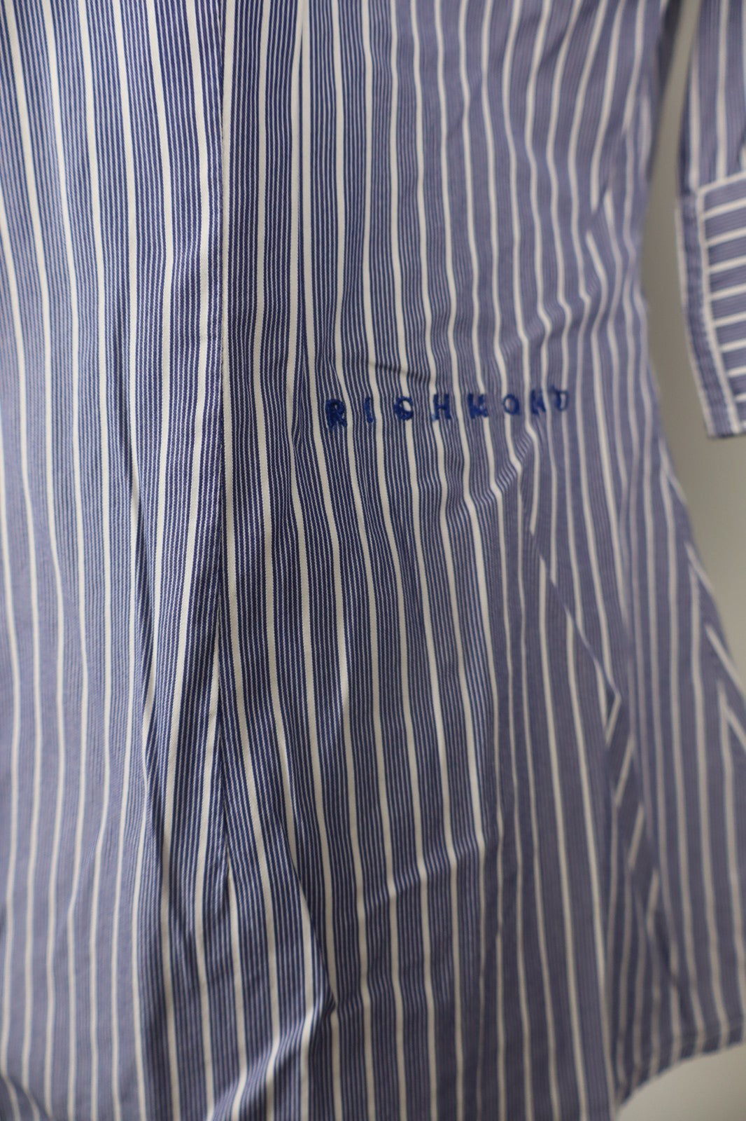 RICHMOND X CAMICIA DONNA M WOMAN SHIRT CASUAL VINTAGE POLIESTERE MANICA A 3/4