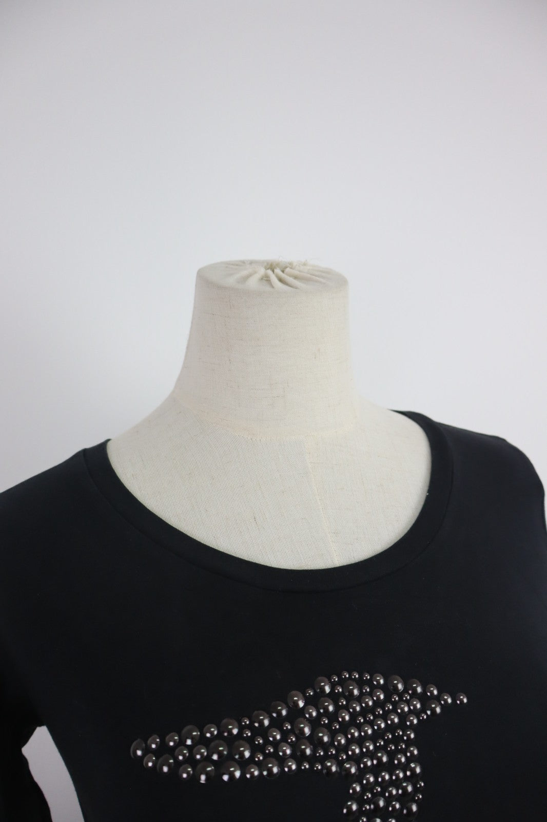 TRUSSARDI JEANS MAGLIA DONNA M WOMAN CASUAL VINTAGE T-SHIRT COTONE