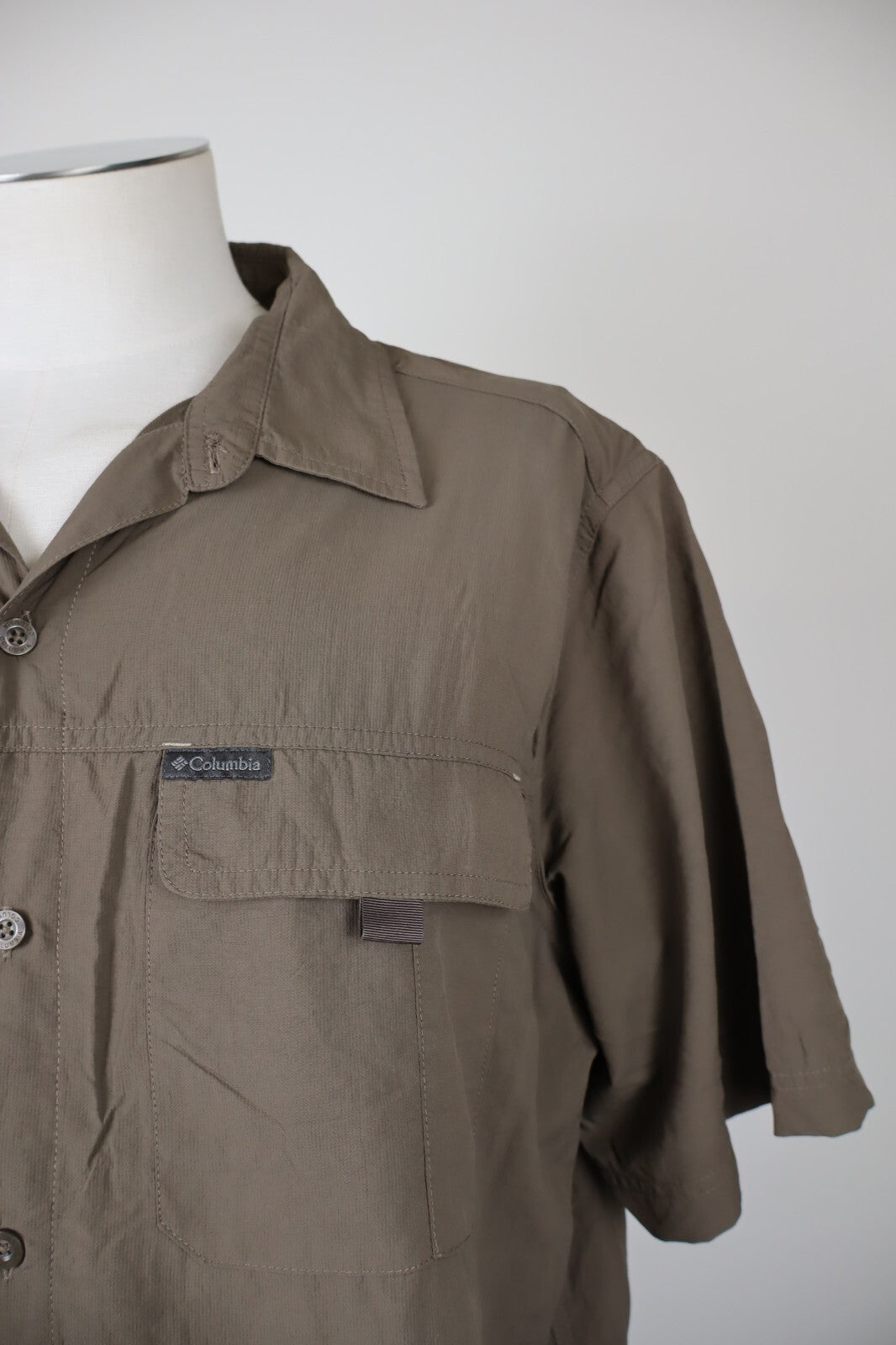 COLUMBIA CAMICIA UOMO TG. XL MAN CASUAL VINTAGE  SHIRT