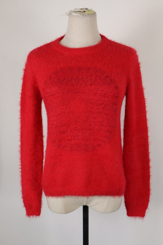 DESIGUAL MAGLIONE LANA MOHAIR DONNA TG XS WOMAN CASUAL SWEATER VINTAGE