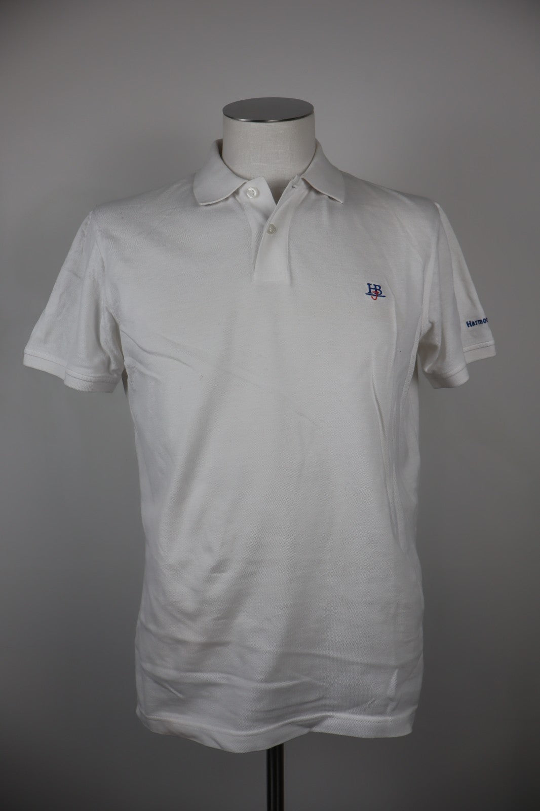 HARMONT & BLAINE POLO MAGLIA UOMO COTONE TG. M MAN COTTON T-SHIRT VINTAGE LOGO