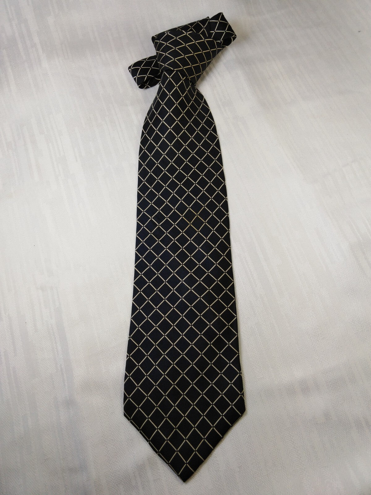UMBERTO SCOLARI 100% SETA SILK  TIE CRAVATTA NECKTIE ITALY VINTAGE CLASSIC