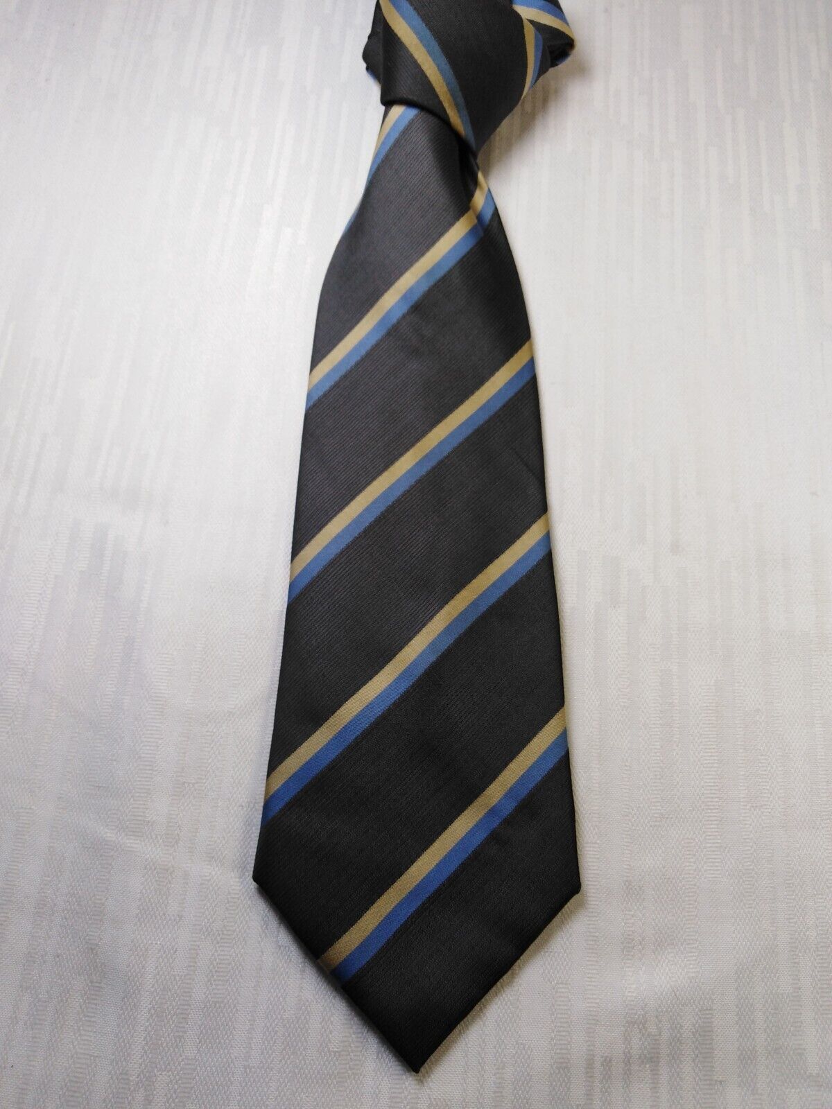 ANDREA CONTE 100% SILK TIE SETA CRAVATTA NECKTIE ITALY VINTAGE SELF TIPPED