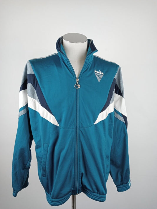 DIADORA GIACCA '80S SPORTIVA UOMO Tg. 46 MAN VINTAGE CASUAL SPORT JACKET