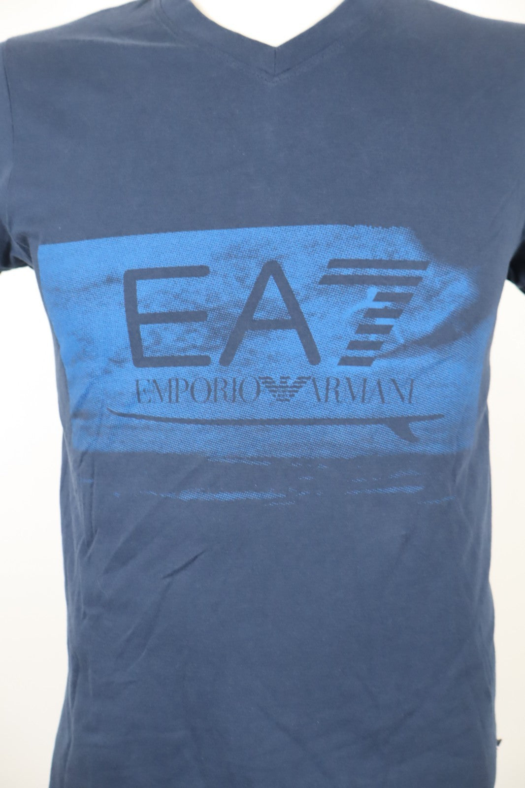 EMPORIO ARMANI EA7 MAGLIA COTONE UOMO TG S MAN T-SHIRT VINTAGE CASUAL COTTON