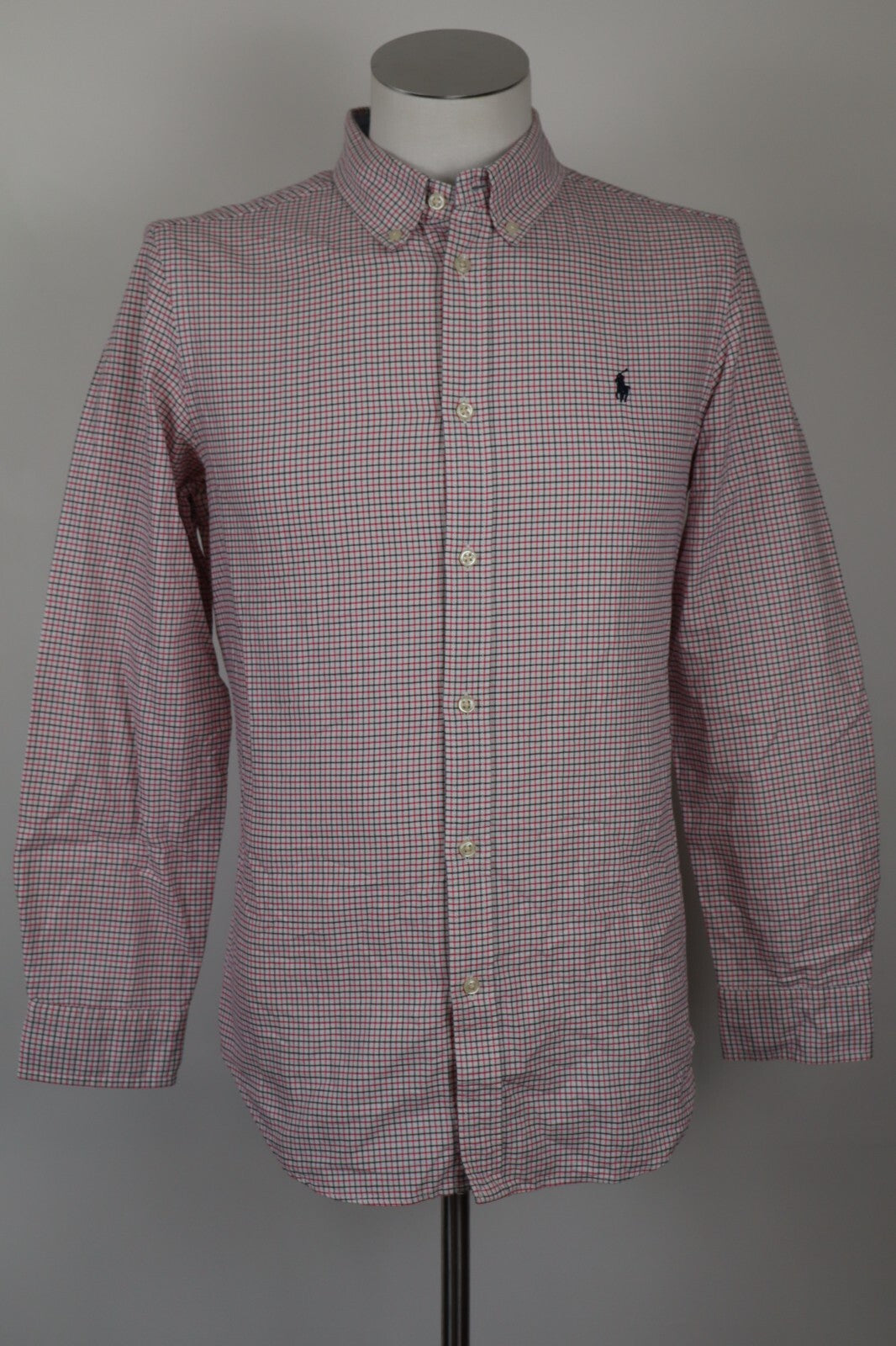 RALPH LAUREN CAMICIA UOMO COTONE TG. XL (18-20) MAN CASUAL VINTAGE COTTON SHIRT