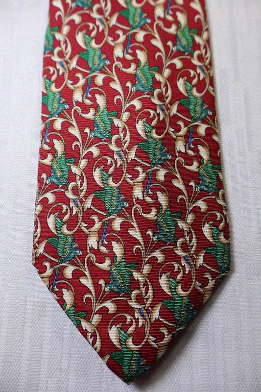 BIAGIOTTI UOMO 100% SETA SILK TIE CRAVATTA NECKTIE ITALY VINTAGE CLASSIC