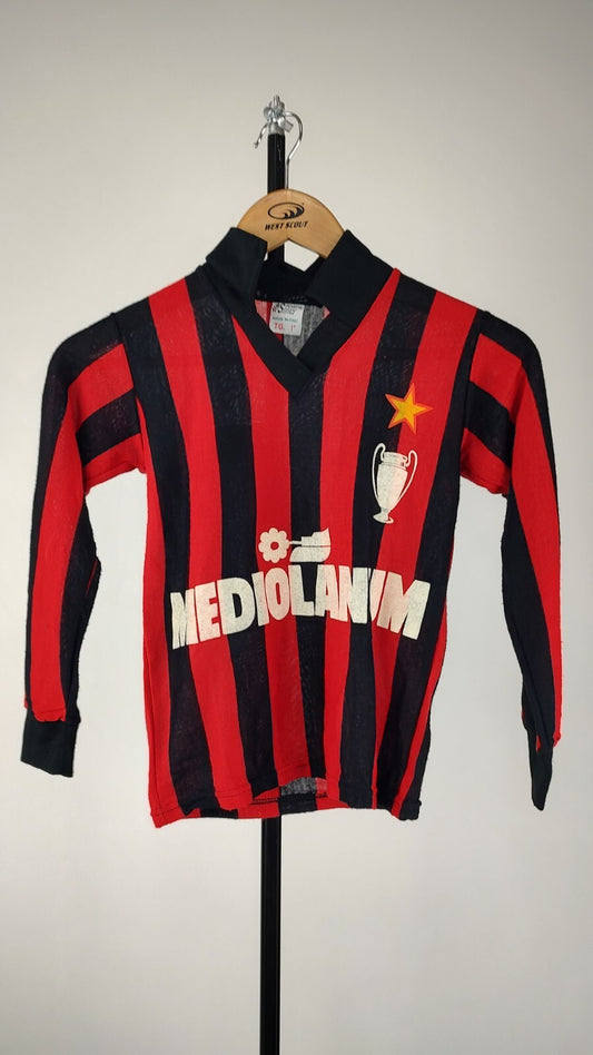 SPORT SERVICE MILAN MAGLIA CALCIO N. 10 RAGAZZO Tg 1 SPORT  SOCCER JERSEY