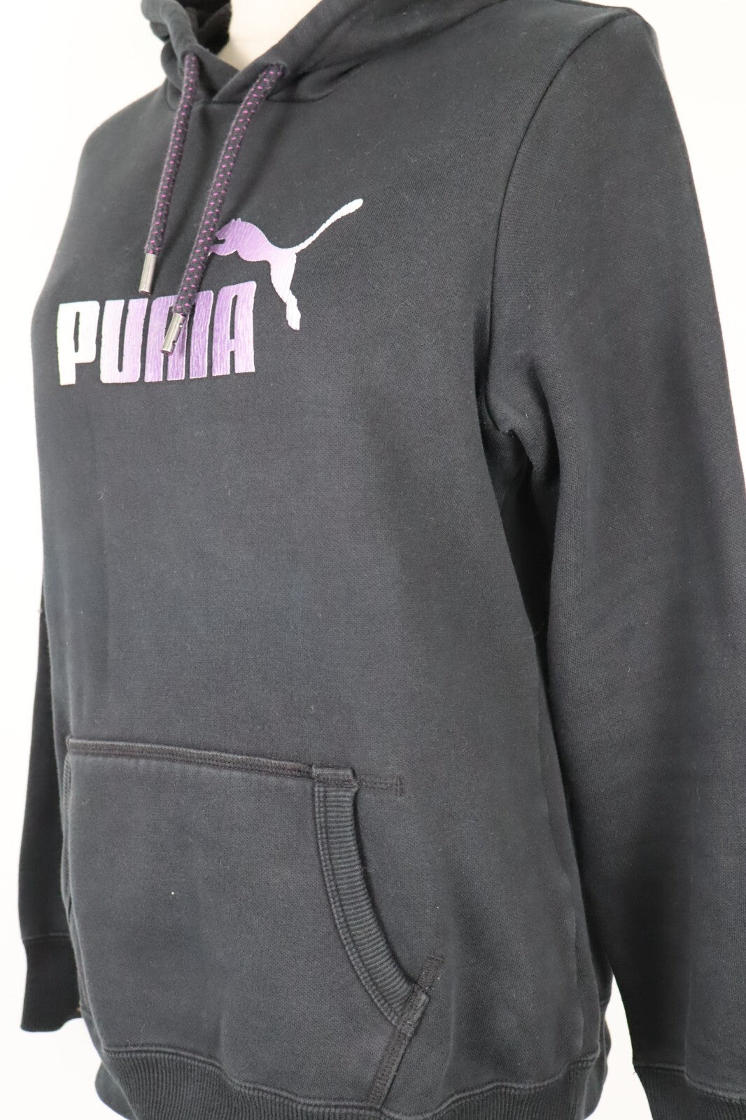 PUMA FELPA CAPPUCCIO DONNA Tg 42 WOMEN CASUAL VINTAGE SPORT SWEATSHIRT