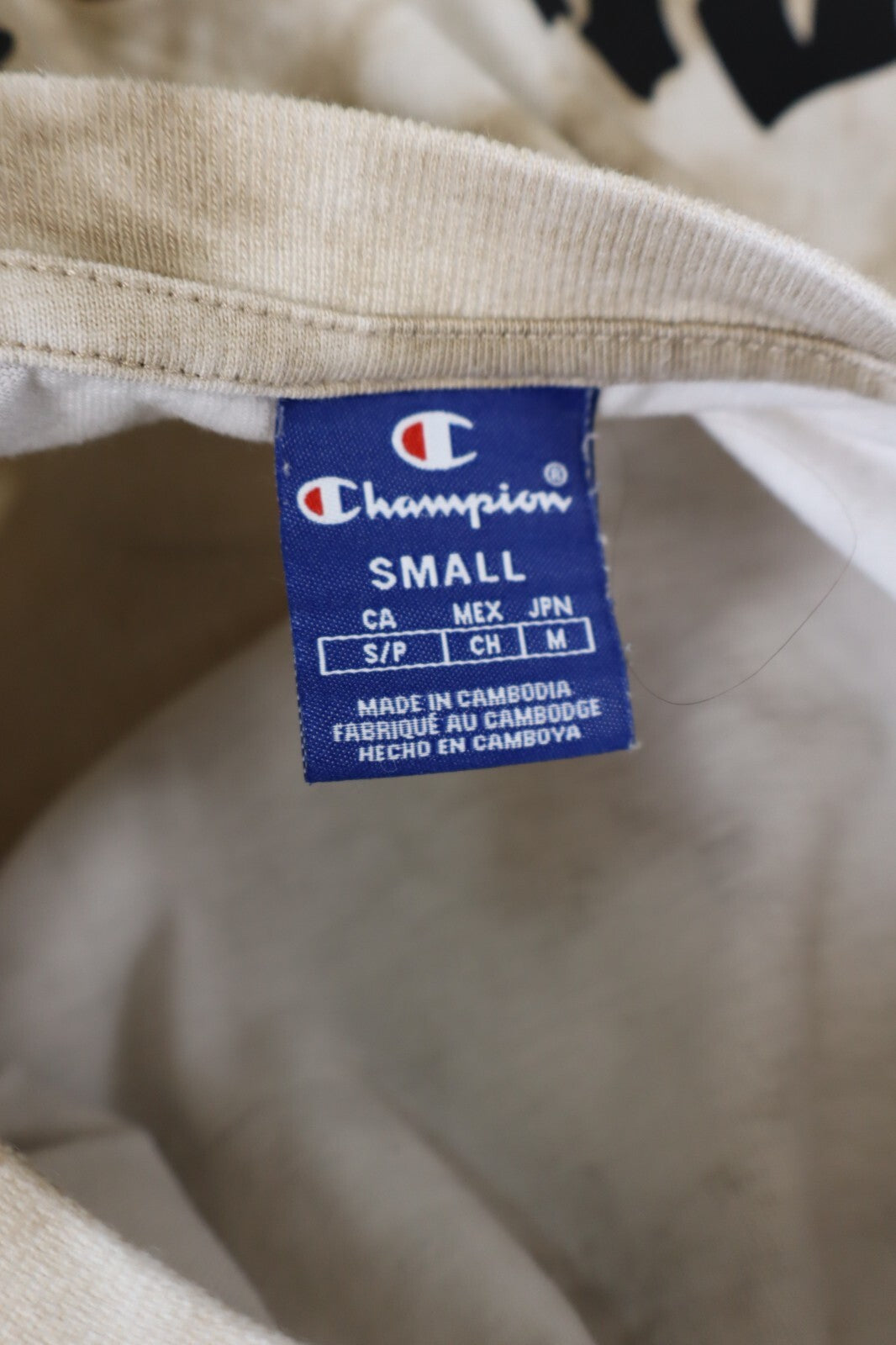 CHAMPION MAGLIA COTONE DONNA TG. S WOMAN CASUAL VINTAGE T-SHIRT COTONE