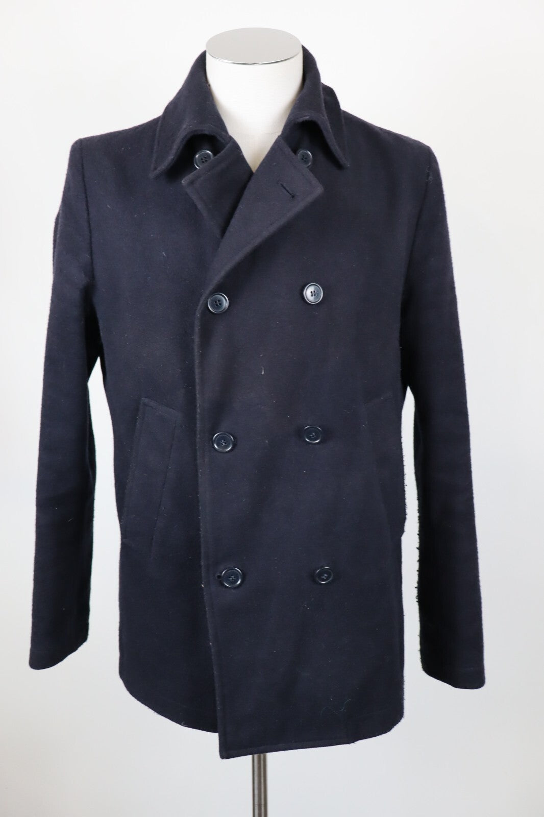 LIU JO CAPPOTTO LANA WOOL COAT GIUBBINO UOMO TG 50 MAN JACKET CASUAL VINTAGE