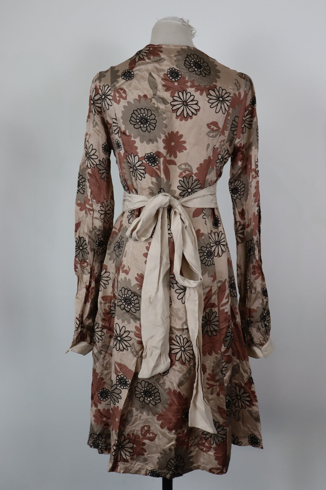 SIMONA BARBIERI TWINSET VESTITO DONNA TG 4M WOMAN CASUAL VINTAGE DRESS