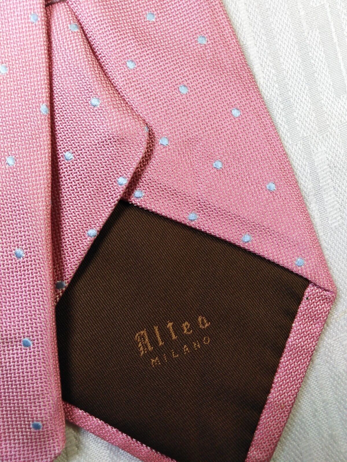 ALTEA MILANO 100% SILK TIE SETA CRAVATTA NECKTIE MADE IN ITALY