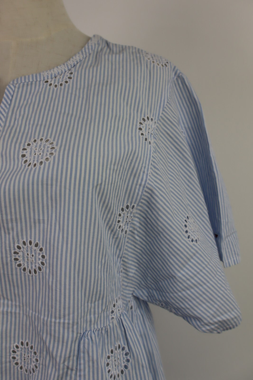 TOMMY JEANS VESTITO DONNA TG. S WOMAN CASUAL VINTAGE DRESS COTONE