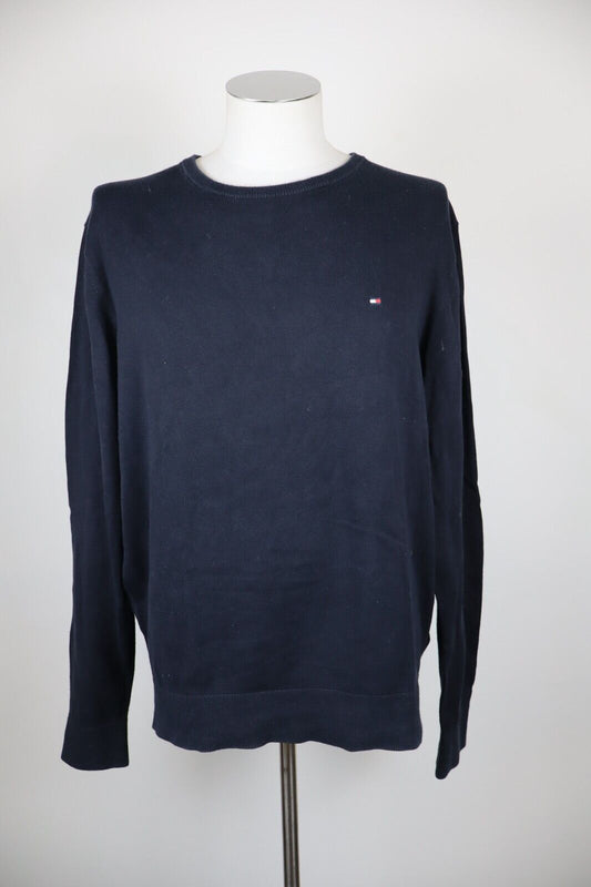 TOMMY HILFIGER MAGLIONE UOMO Tg. XL MAN SWEATER CASUAL VINTAGE COTONE COTTON