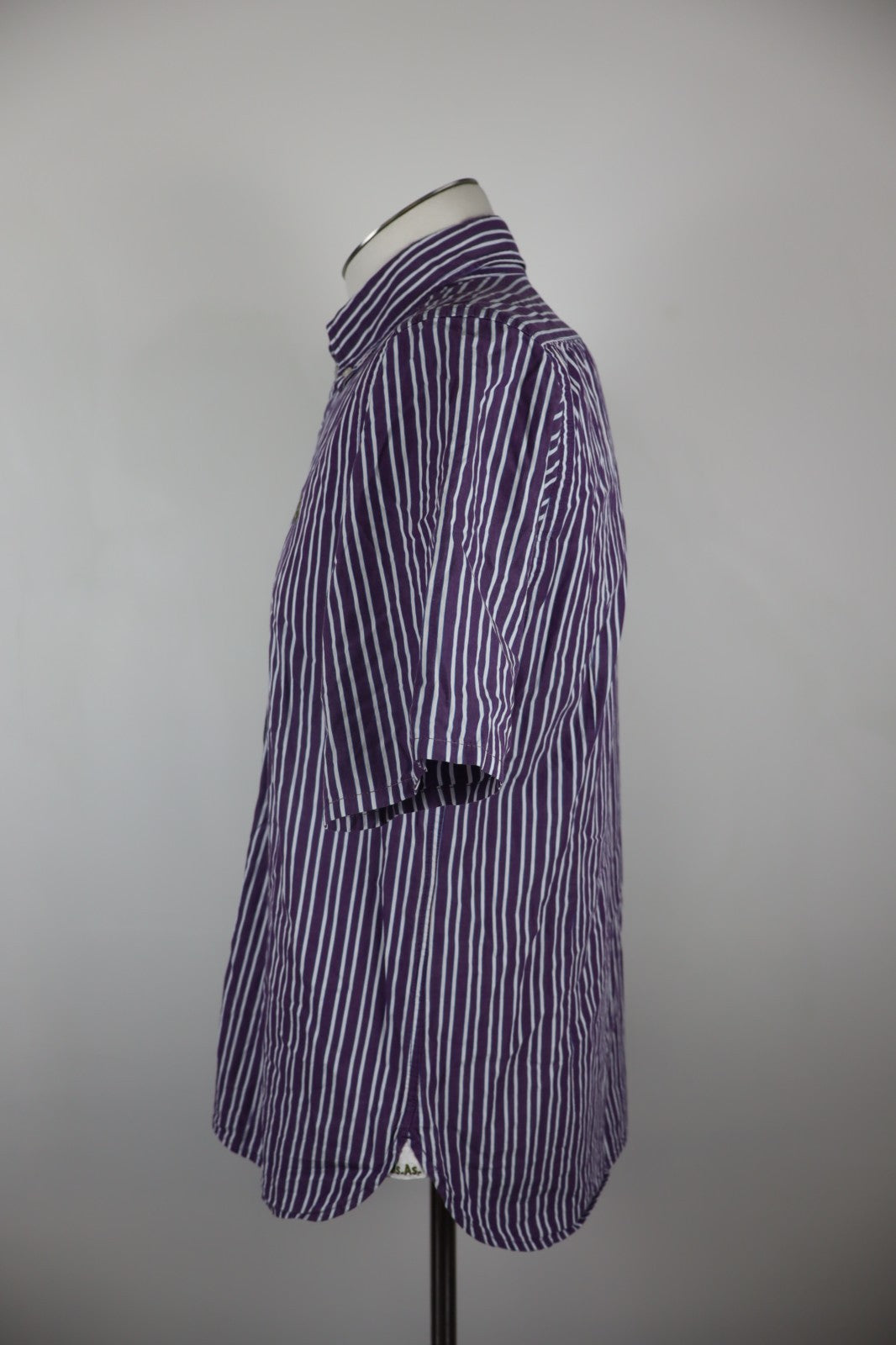 LA MARTINA CAMICIA UOMO TG. M MAN CASUAL VINTAGE SHIRT COTONE COTTON A RIGHE