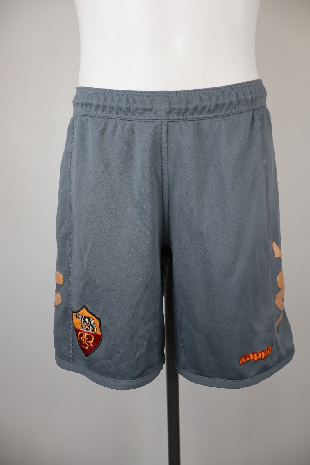 KAPPA AS ROMA PANTALONCINI CALCIO SPORT UOMO TG M VINTAGE MEN SHORTS