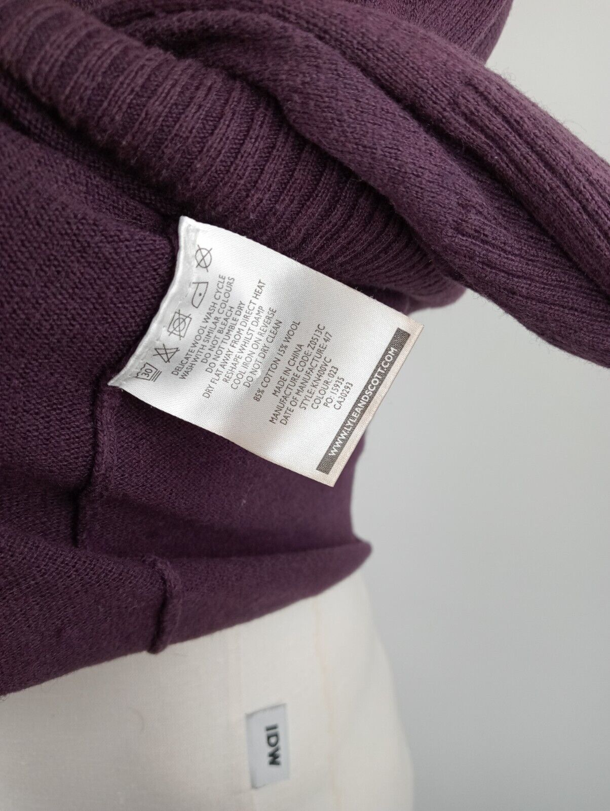 LYLE & SCOTT MAGLIONE UOMO Tg. L MAN SWEATER CASUAL LANA COTONE VINTAGE