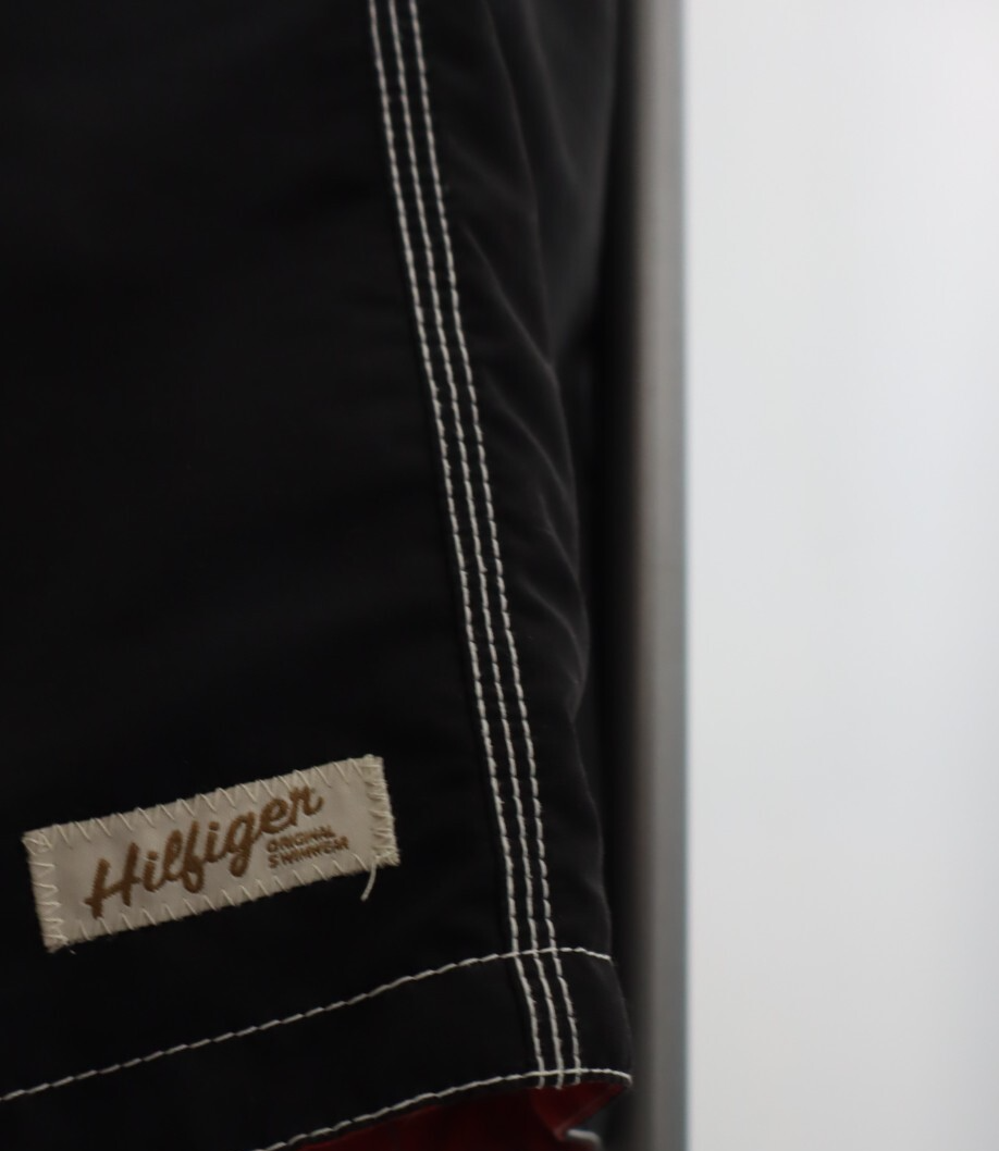 TOMMY HILFIGER COSTUME PANTALONCINO MARE UOMO TG L MEN SWIMSUIT VINTAGE CASUAL