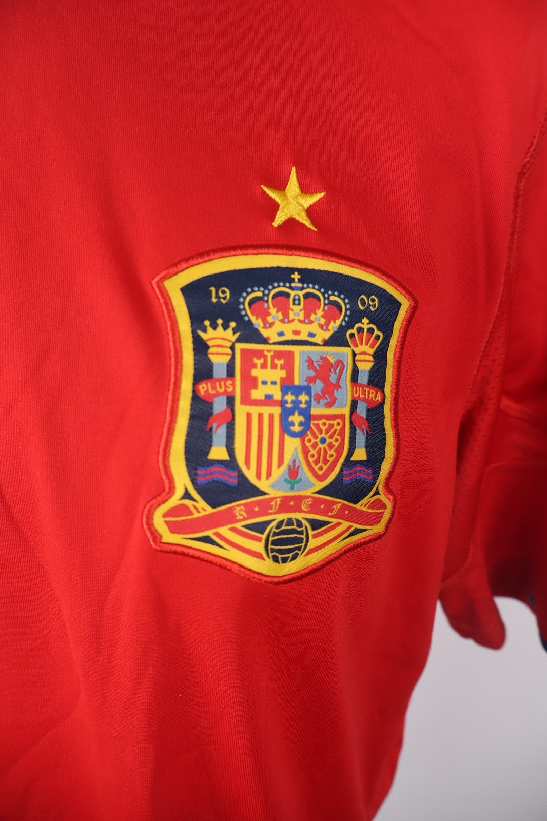 ADIDAS SPAGNA MAGLIA CALCIO UOMO Tg L SOCCER T-SHIRT JERSEY TRIKOT VINTAGE 2010