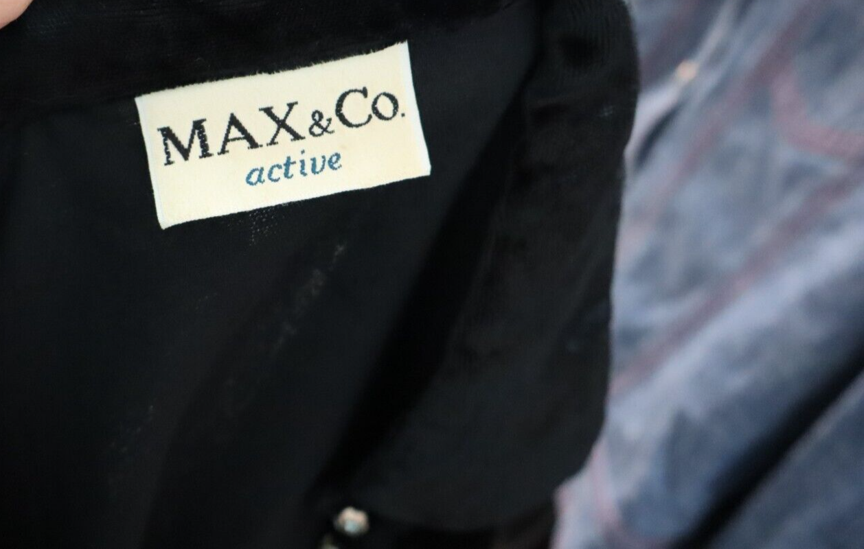 MAX & CO ACTIVE CAMICIA DONNA TG. 44 WOMAN SHIRT BLOUSE CASUAL VINTAGE