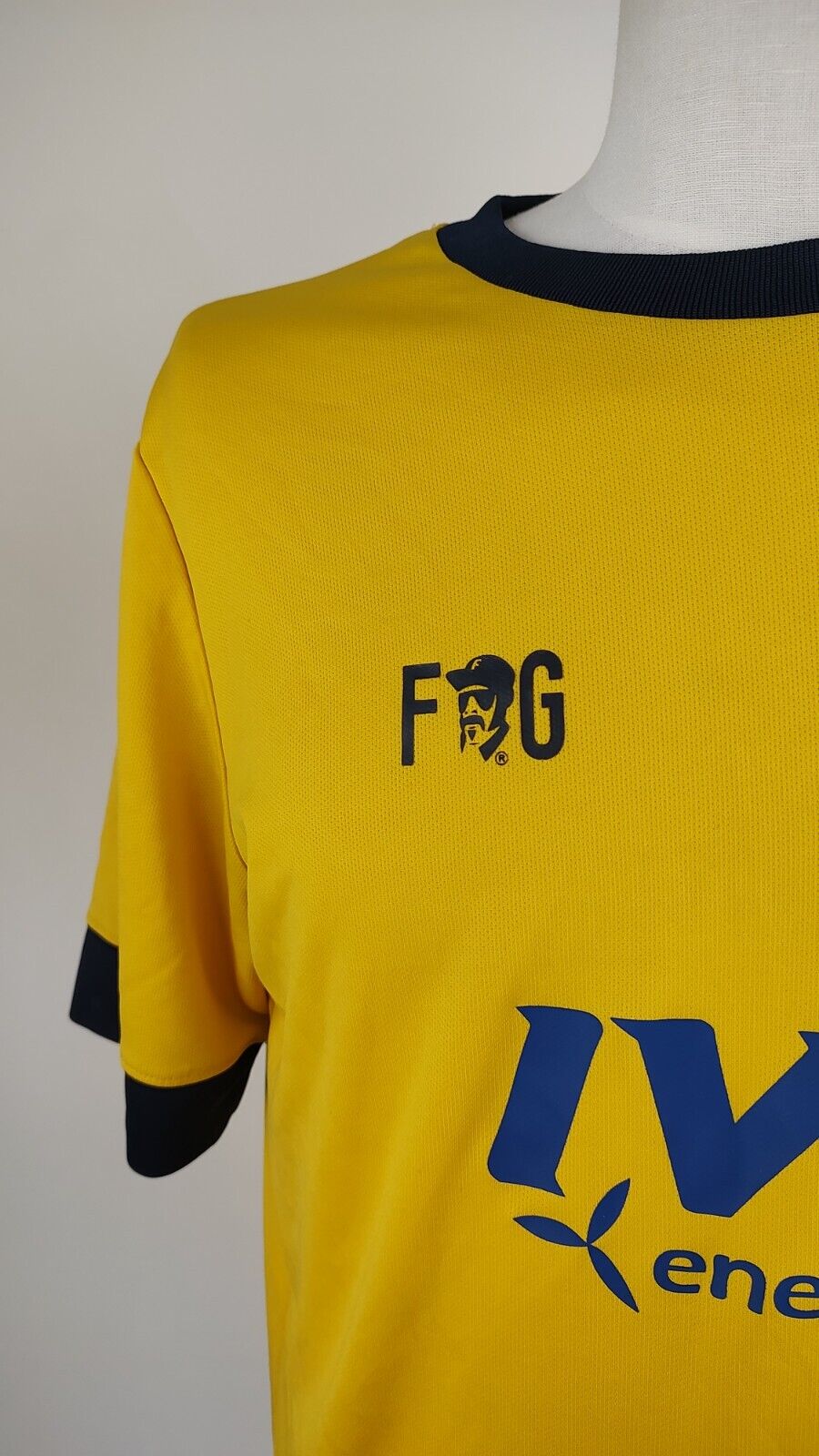 FRANKIE GARAGE BENEVENTO FOG MAGLIA CALCIO UOMO Tg XL SOCCER TRIKOT JERSEY