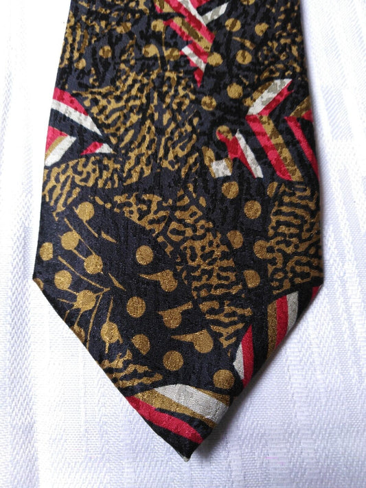 TINO COSMA 100% SILK TIE SETA CRAVATTA NECKTIE MADE IN ITALY