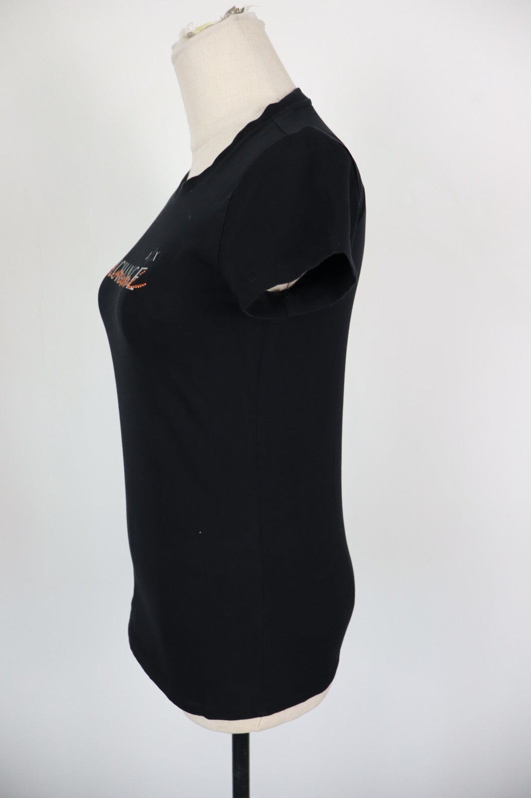 ARMANI EXCHANGE MAGLIA DONNA TG S WOMAN CASUAL VINTAGE TOP T-SHIRT COTONE