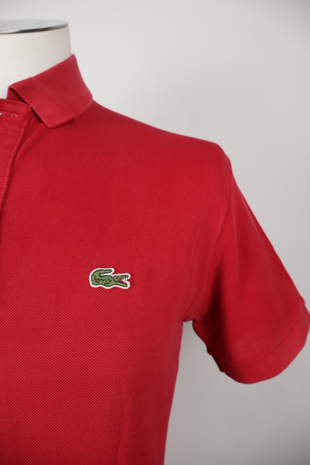 LACOSTE POLO MAGLIA UOMO COTONE TG. 4 MAN COTTON SHIRT CASUAL VINTAGE LOGO