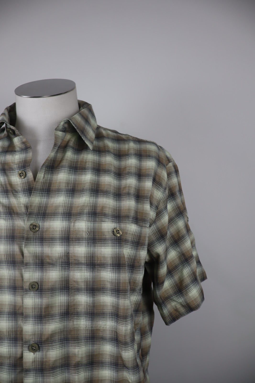 MAMMUT CAMICIA UOMO TG. L MAN CASUAL VINTAGE  T-SHIRT COTONE COTTON TASCA LOGO