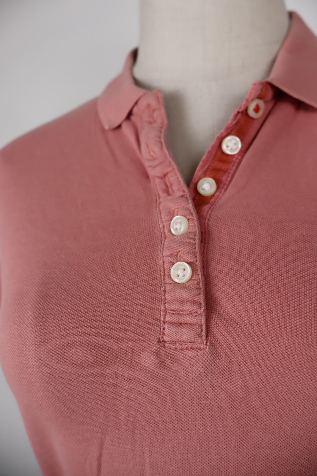 TOMMY HILFIGER DENIM POLO MAGLIA DONNA COTONE XS WOMAN SHIRT CASUAL VINTAGE