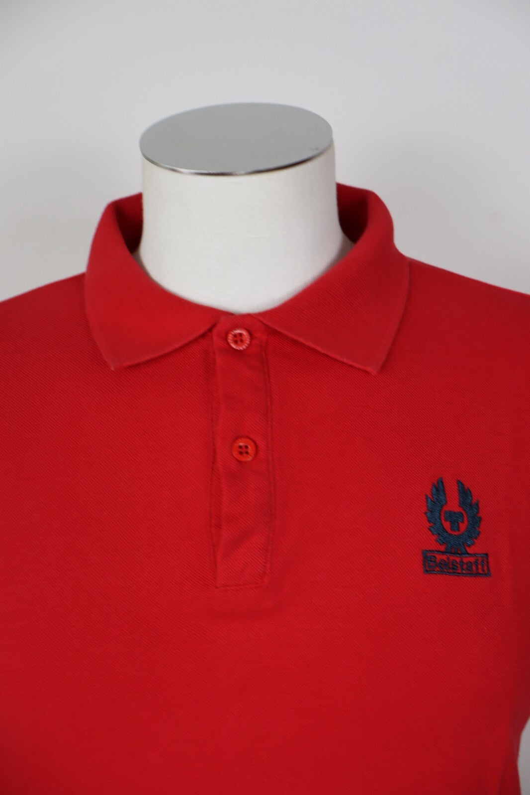 BELSTAFF MAGLIA POLO UOMO COTONE TG. L MAN COTTON T-SHIRT CASUAL VINTAGE