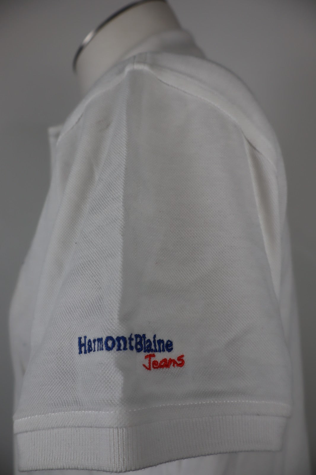 HARMONT & BLAINE POLO MAGLIA UOMO COTONE TG. M MAN COTTON T-SHIRT VINTAGE LOGO